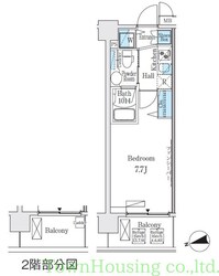 ディームス品川南大井IIの物件間取画像